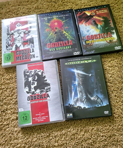Dvds godzilla filme - 5,