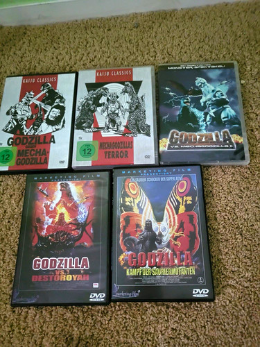 Godzilla dvd sammlung filme - dvd,