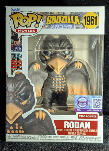 1961 funko pop godzilla rodan - funko,