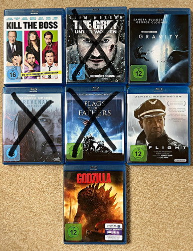 Blu ray filmsammlung konvolut - blu-ray,