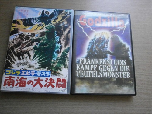 Godzilla klassiker dvd - 4x,