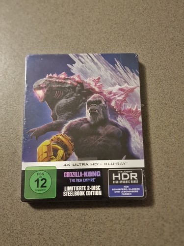 Godzilla kong steelbook - steelbook, 4k