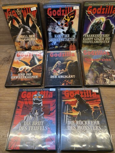 Godzilla dvd konvolut filme - dvd,