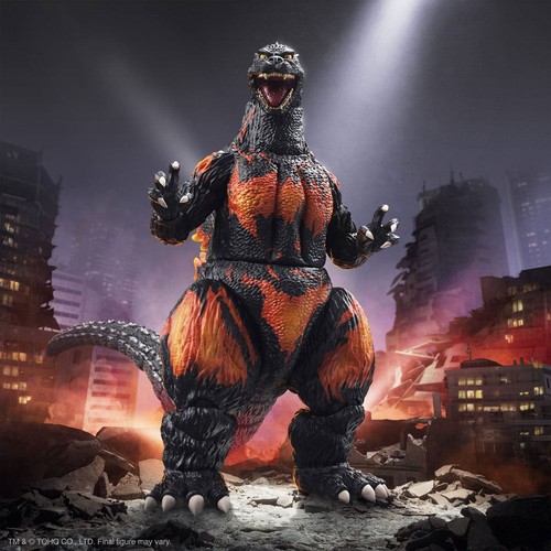 Godzilla ultimates burning - godzilla, ultimates!