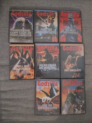 Gozilla dvd sammlung dvds - gozilla,
