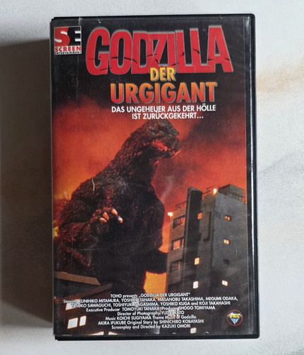 Godzilla der urgigant vhs pal - der,