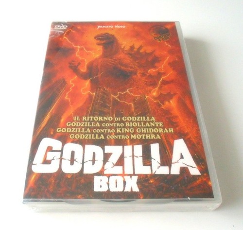 Dvd godzilla box 4 - -,