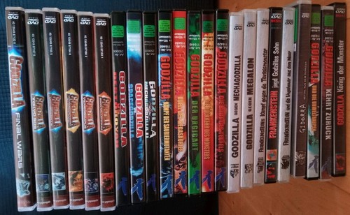 Godzilla dvd kollektion - godzilla,